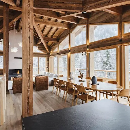 7 Summits - 230m2 Salon Cathedrale Vues Cheminee شاليه *