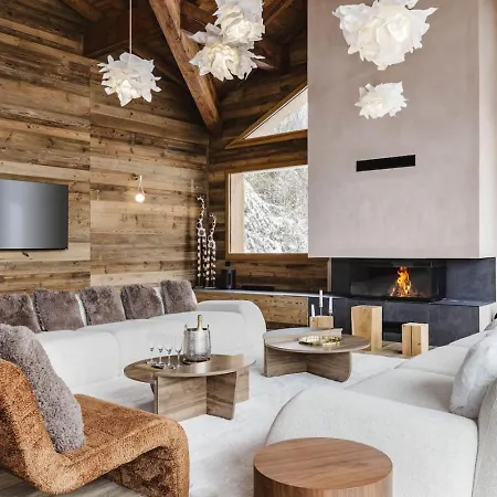 7 Summits - 230m2 Salon Cathedrale Vues Cheminee * Les Houches