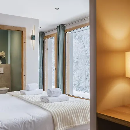 Chalet 7 Summits - 230m2 Salon Cathedrale Vues Cheminee