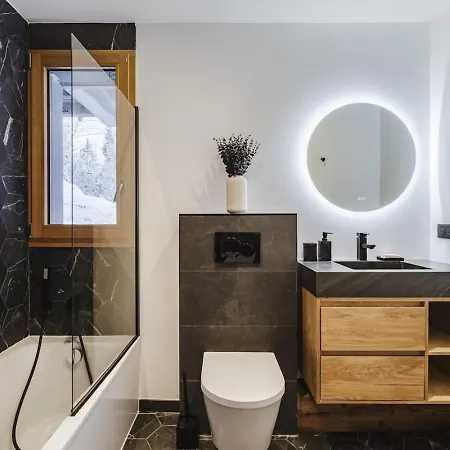 7 Summits - 230m2 Salon Cathedrale Vues Cheminee شاليه