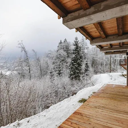 Chalet 7 Summits - 230m2 Salon Cathedrale Vues Cheminee